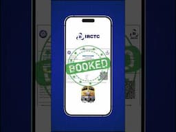 100% Confirm Ticket 🎫 | How to Book Tatkal Ticket in IRCTC ? #irctc #ticket