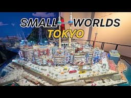 Japan's LARGEST Miniature Museum | Small Worlds Tokyo | Evangelion, Airplanes, 3D Figures
