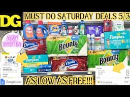 👏5/3 DOLLAR GENERAL SATURDAY DEALS + ALL WEEK DG DEALS @ ANY SYSTEM STORE (AS LOW AS FREE)🏃‍♀️🏃‍♀️