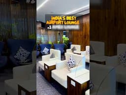India’s ONLY Airport with 5 Lounges ✈️(FREE ACCESS)