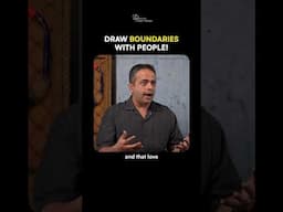 Draw boundaries with people!