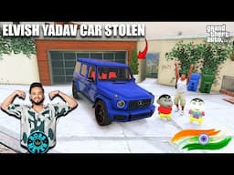 Franklin and ShinChan & BlackChan Stolen Elvish Yadav Indian New Cars GTA5 | Elvish Yadav Car Stolen