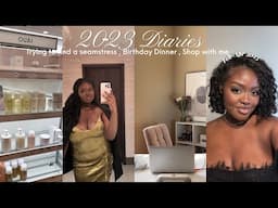2023 Diaries | Lots of BTS , Perfume PR, finally finding a seamstress , Birthday Celebration