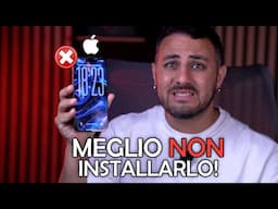 NON INSTALLARE iOS26! 14 COSE DA SAPERE SULL'AGGIORNAMENTO iPhone