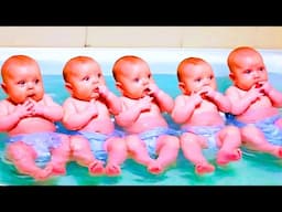 Best Videos of Cutest Twin, Triplet and Quadruplet Babies - Cool Peachy Videos