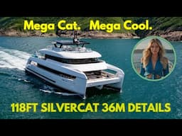 SilverCat 36M Mega Catamaran – Ultimate Lux Yacht Tour | 118ft Aluminum Power - YachtSpecsDirect.com