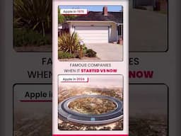 Famous Companies Before And After