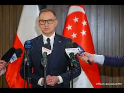Singapur. Wypowiedź Prezydenta RP dla mediów