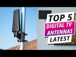 Cut the Cord, Keep the Clarity: Top 5 Best Digital Television Antennas 2025