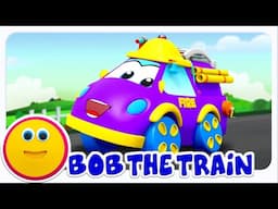 LIVE 🔴 Bob le Train - 🚒🎶 🚨 Les Roues du Camion de Pompiers | Chanson pour Enfants