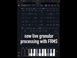 Remember you can use Imaginando FRMS for live granular processing (desktop, iOS)