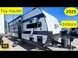 2025 Grand Design Momentum 24MAV - Adventure-Ready Toy Hauler Walkaround | The Videopreneur