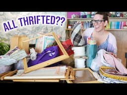 A Completely Secondhand Fabric Haul