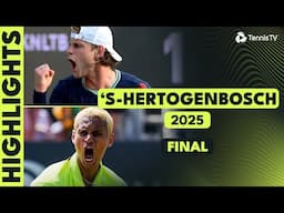 Zizou Bergs Takes On Gabriel Diallo For The Title 🏆 | 's-Hertogenbosch 2025 Final Highlights