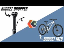 Installing a Cheap Dropper Post on my Budget Ozark Trail FS.2 Slalom Dual Suspension Mountain Bike