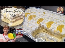 Lemon Icebox Cake - Made with Sweetened Condensed Milk
