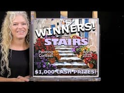 WINNER Announcement - April 2025 Painting Contest Winners - ALL Skill Level Artist Competition