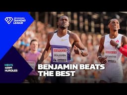 Rai Benjamin BEATS Warholm and Dos Santos in Stockholm 400m hurdles - Wanda Diamond League 2025