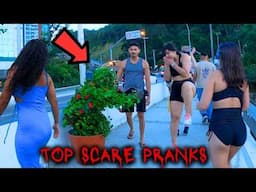 Best SCARECAM Pranks Reaction 2025! Innocent Girls VS Bushman Prank🔥 Best Funny Scare Pranks!