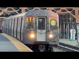 R68A (G) trains at Smith-9th Streets