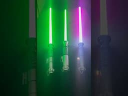 Star wars neopixel lightsaber comparison hasbro imperial workshop luke skywalker
