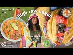 What I Eat in Day🍄 HIGH RAW VEGAN | creative & yummy recipes!