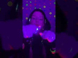 Glow in The Dark Hand Movements ASMR ☄️ #asmr #asmrvideo