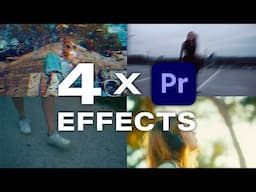 4 COOL creative effects in Premiere Pro - EASY
