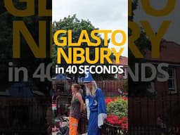 Glastonbury Town, England in 40 Seconds #shorts #travel