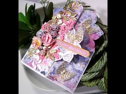 Shabby Chic Gatefold Card