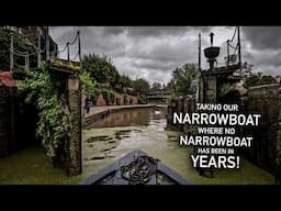 E22.1 Taking our Narrowboat where no Narrowboat has been in years!