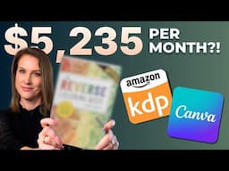 How to Create a REVERSE Coloring Book With Canva AI (And Sell It On Amazon KDP!)