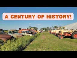 EVERY Truck & Tractor Ever Used on This Farm Never Left! 100 Years of Rural Relics! Case, IHC & more