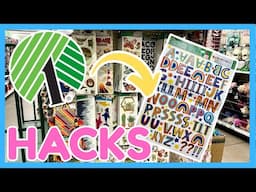Peel, Stick, WOW 🤯! Dollar Tree Decal Hacks That Actually Work!