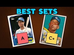 Ranking Topps Baseball Card Designs From Best To Worst Looking