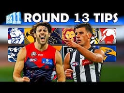 AFL 2025 Round 13 Predictions + Tips REVEALED