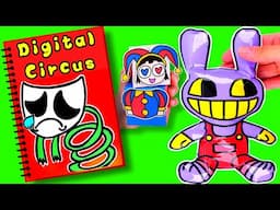Making a The Amazing Digital Circus game book 🔴🔵 (+ Squishy surgery)