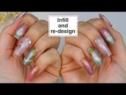 Infill, re-balance and re-design |  WATCH ME WORK | Cat eye design