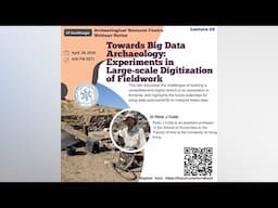Towards Big Data Archaeology: Experiments in Large-scale | Dr Peter J Cobb | ASC