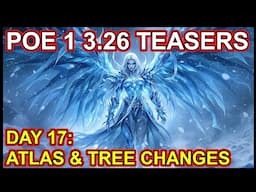 POE 1 3.26 Teasers Day 17 - Atlas and Tree Changes New Gem List Path Of Exile 1 Secrets of the Atlas