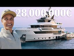 ONBOARD A 28 MILLION MEGA YACHT IN STOCKHOLM! | VLOG 1111