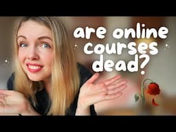 Should you create an online course in 2025? (step by step + honest advice)