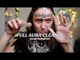 DEEP AURA CLEANSE | negative energy removal, stop energy leaks, crystal healing |Energy Healing ASMR