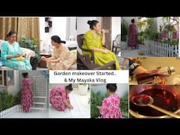 अब दवाई असर नहीं कर रही है Garden Balcony Makeover Started ,Summer Drink Recipe,New Items for Garden