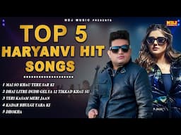 Top 5 Haryanvi Hit Songs | Best Of Raju Punjabi | Anjali Raghav | Latest Haryanvi DJ Song 2025
