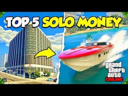 TOP 5 BEST SOLO Ways to Make Millions in GTA 5 Online! 2025