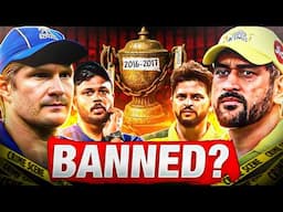 Why were RR and CSK Banned for 2 years?