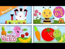 Meine ersten Worte Sammlung - Teil 1 | Lernserie für Babys 0-2 🌟