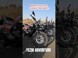 Yezdi Adventure Colour Walkaround - Pick Your Shade | autoX #shorts