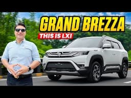 BREZZA from KARNATAKA ko Banaya MOST LUXURY BASE VARIANT LXI IN TOWN w Roof Ambient🔥⚡️📞7977493577